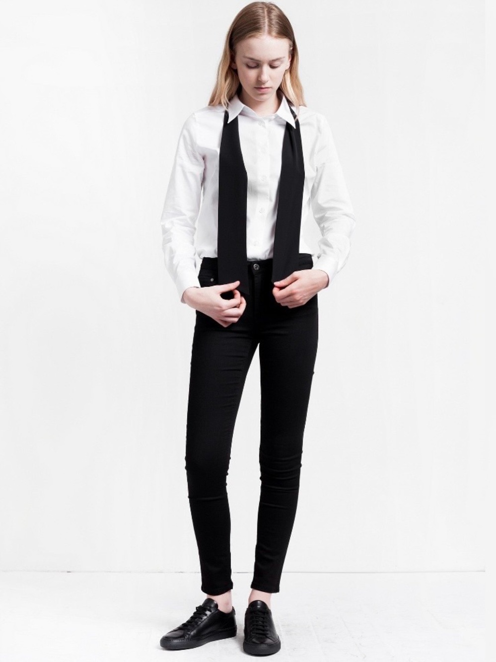 Acne Studios Skin 5 Black Skinny Jeans size 26